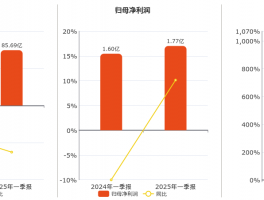 中国铁物2025年一季报发布：净利润1.77亿元，同比增长10.14%