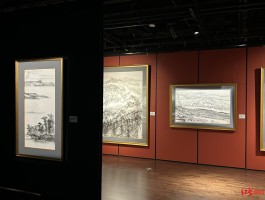 画家范曾在法国看展遭质疑？实探发现画展举办地在北京