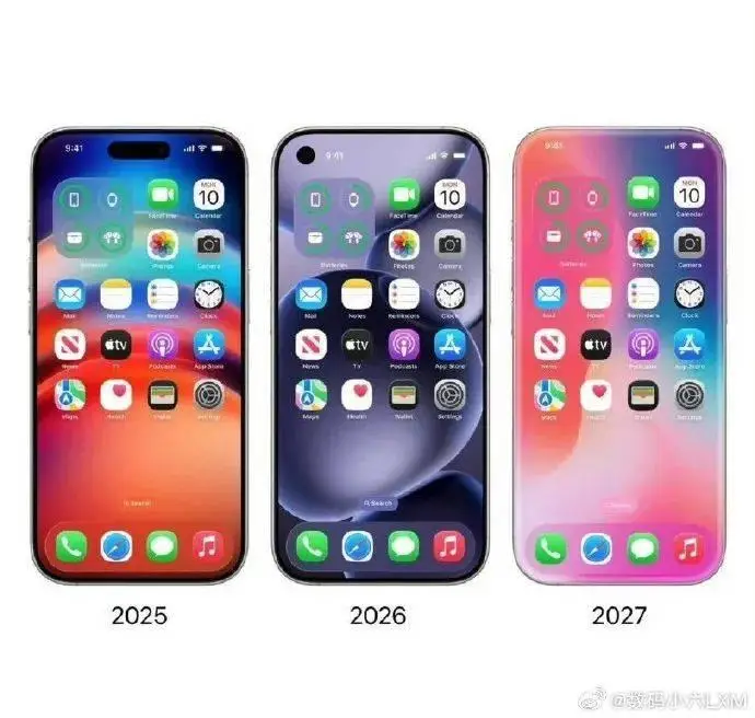 苹果2027年6款iPhone_iPhone 20周年纪念款_苹果手机