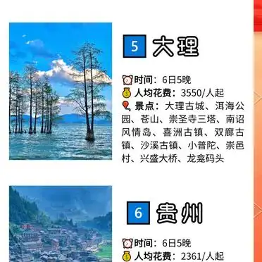 夏天穷游必去10个地方_暑假穷游城市推荐_学生党旅行攻略